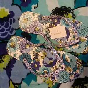 Vera Bradley Flip Flops NWT